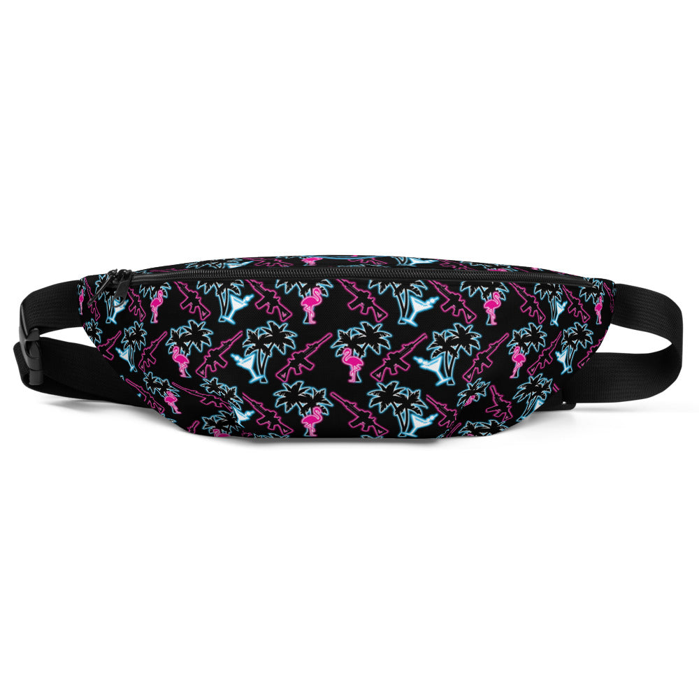 Rad Palm Neon Attack Fanny Pack