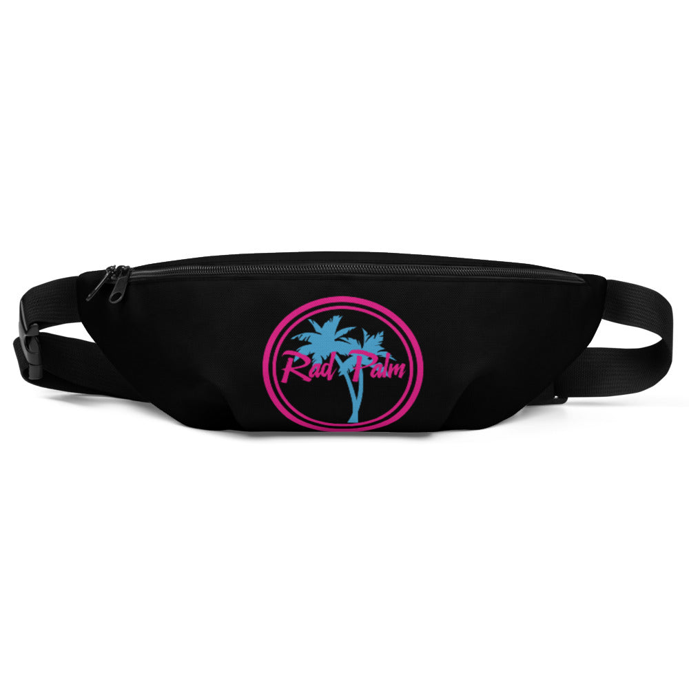 Rad Palm Logo Black Fanny Pack V2