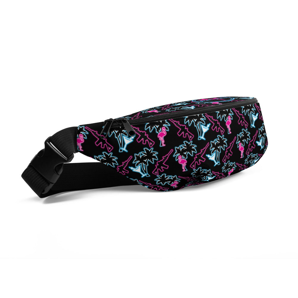 Rad Palm Neon Attack Fanny Pack