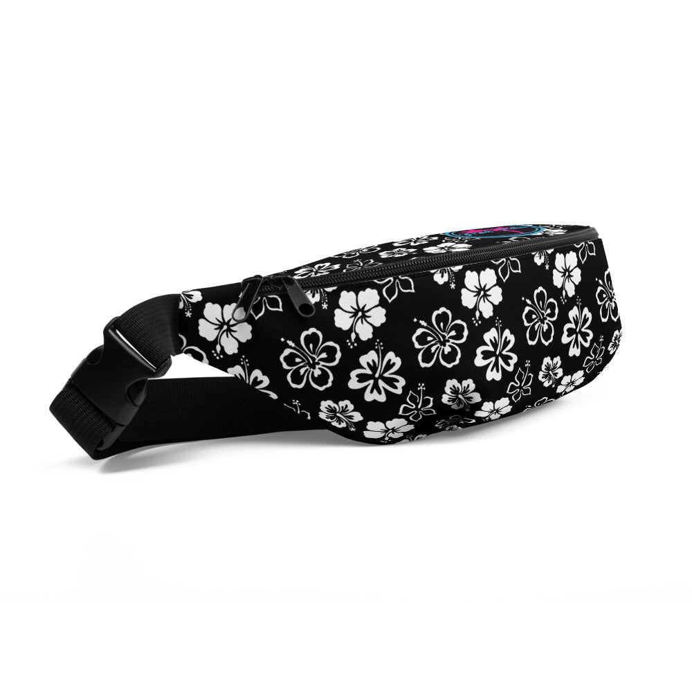 Rad Palm Black Aloha Fanny Pack