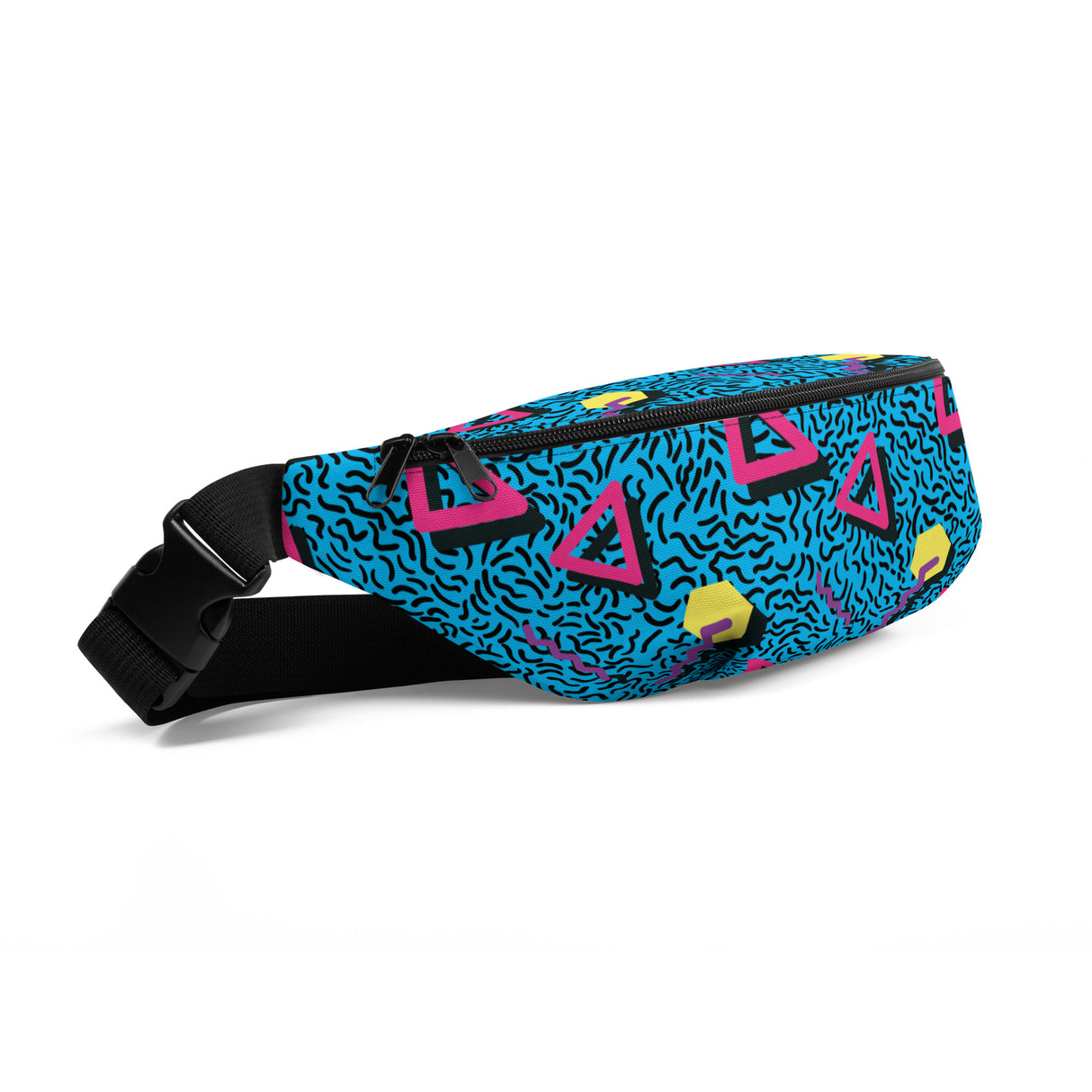 Rad Palm 1985 Blue Fanny Pack