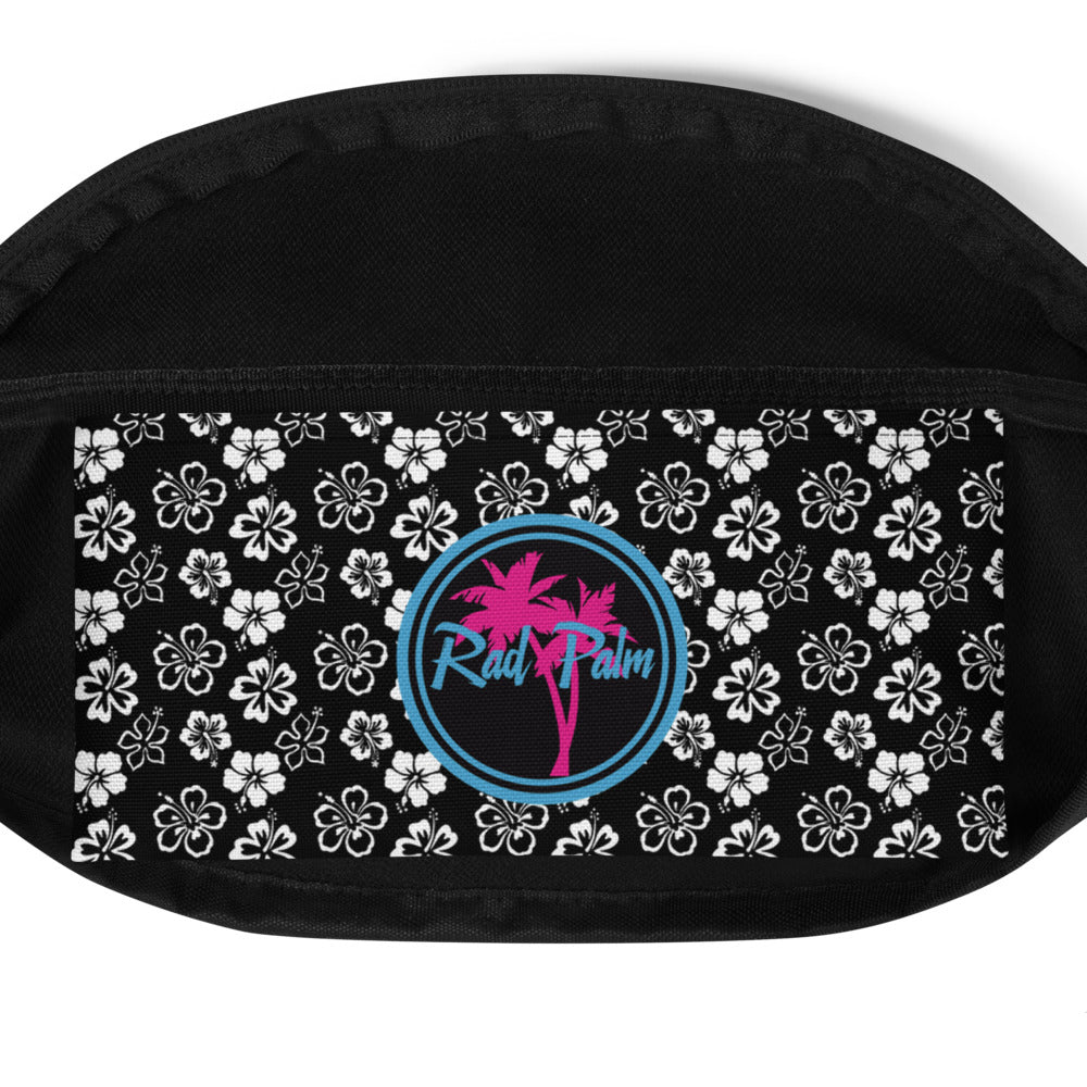 Rad Palm Black Aloha Fanny Pack