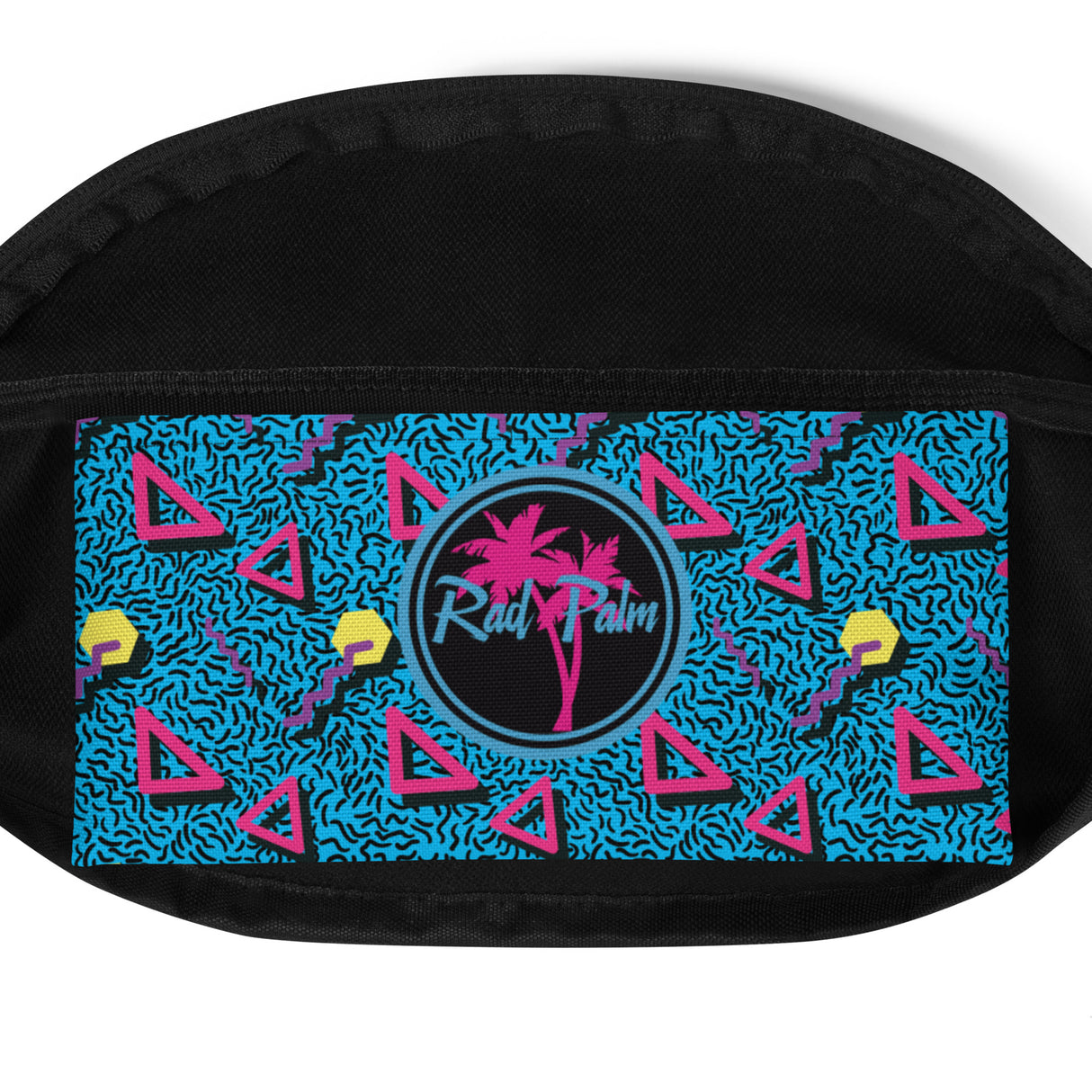 Rad Palm 1985 Blue Fanny Pack