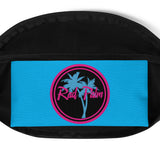 Rad Palm Bright Blue Fanny Pack