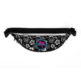 Rad Palm Black Aloha Fanny Pack