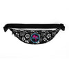 Load image into Gallery viewer, Rad Palm Black Aloha Fanny Pack