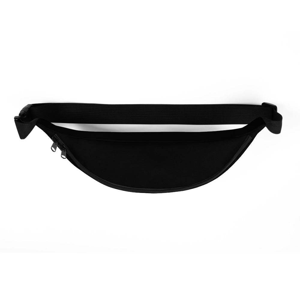 Rad Palm Logo Black Fanny Pack V2