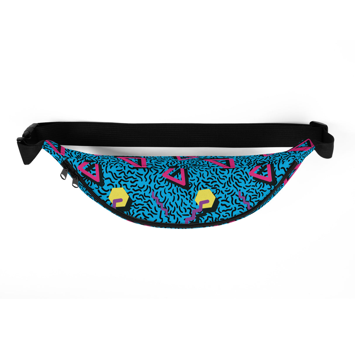 Rad Palm 1985 Blue Fanny Pack