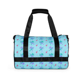 Bolsa de deporte con diseño de olas tropicales