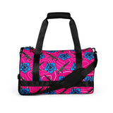 High Capacity Hibiscus Gym Bag