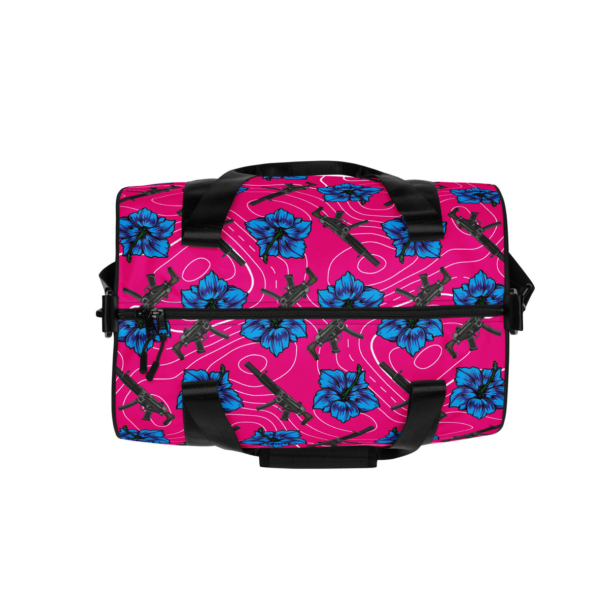 High Capacity Hibiscus Gym Bag