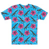 Rad Palm High Capacity Hibiscus Blue Men's T-Shirt