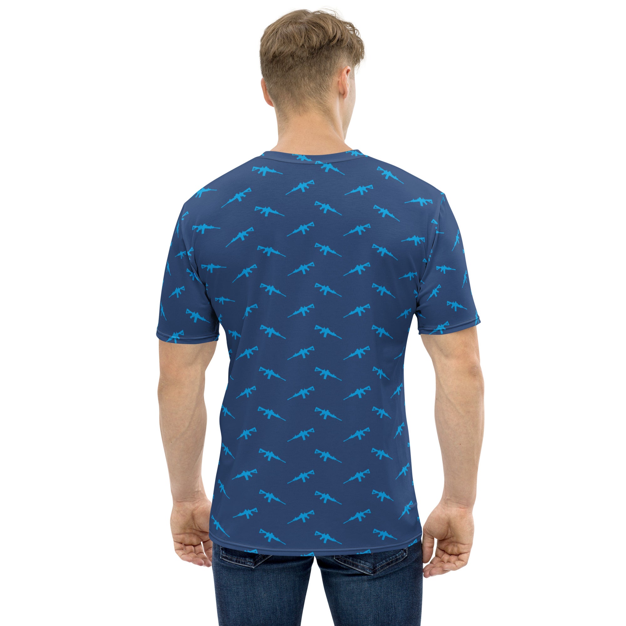 Rad Palm Blue AR's Men's T-Shirt