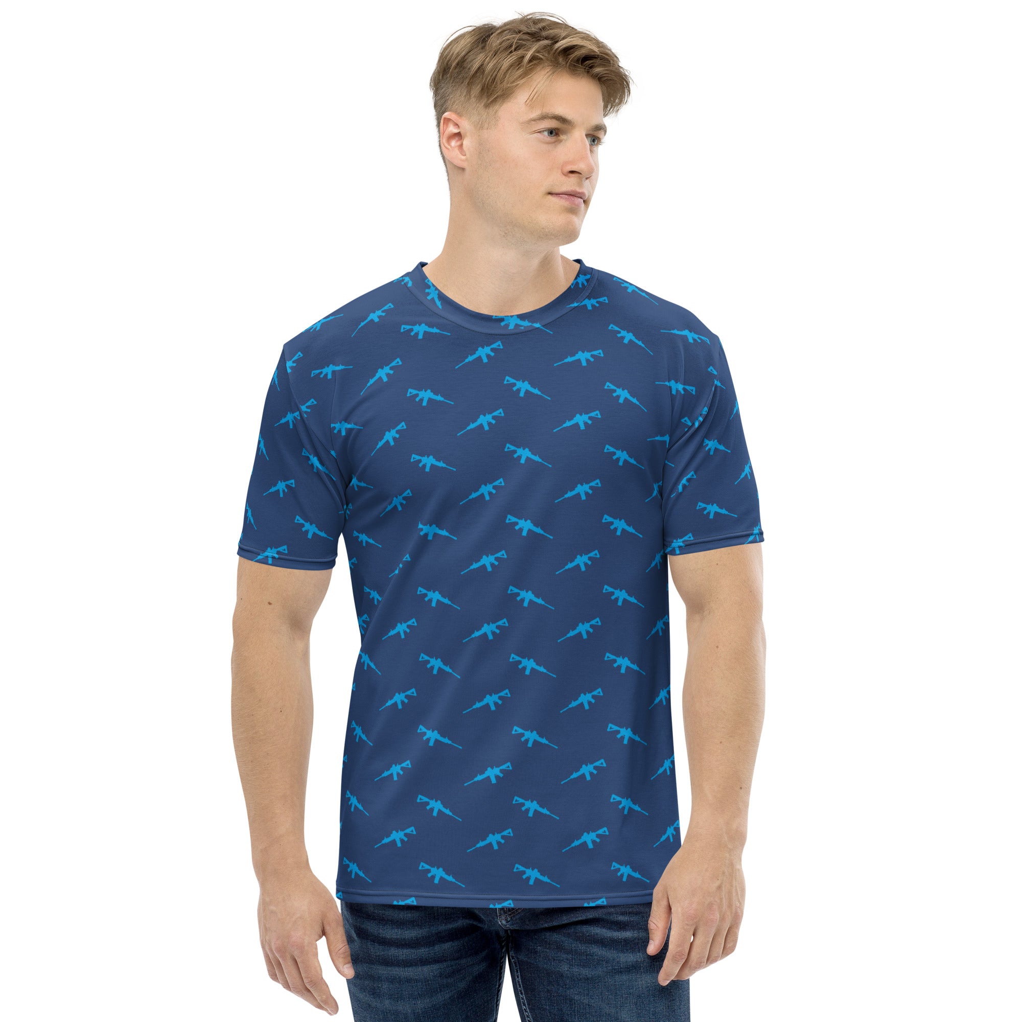 Rad Palm Blue AR's Men's T-Shirt