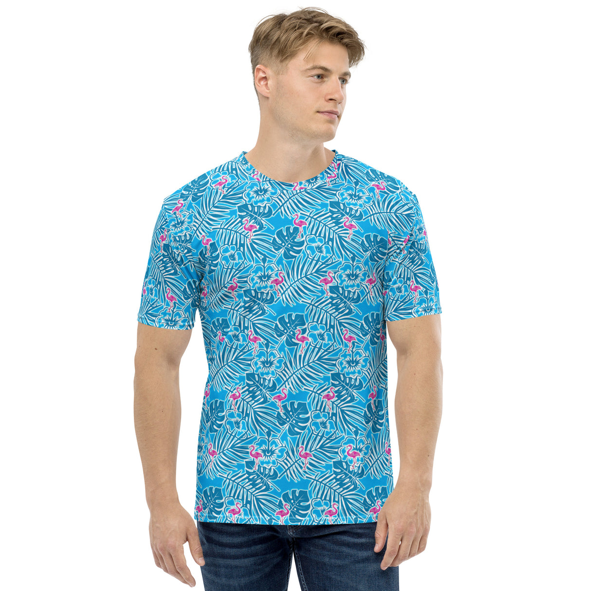 Camiseta para hombre Rad Palm Party Like A Flock Star