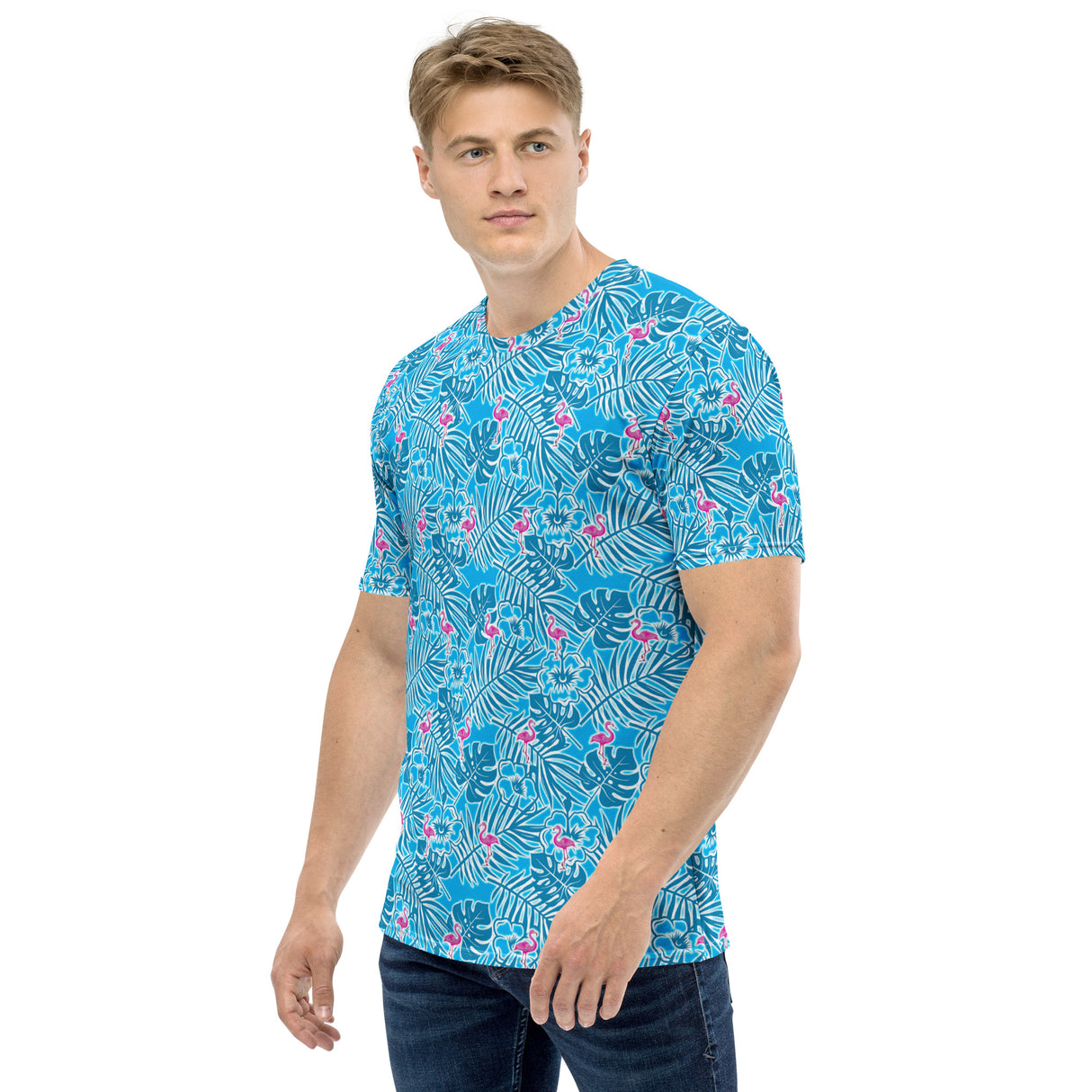 Camiseta para hombre Rad Palm Party Like A Flock Star