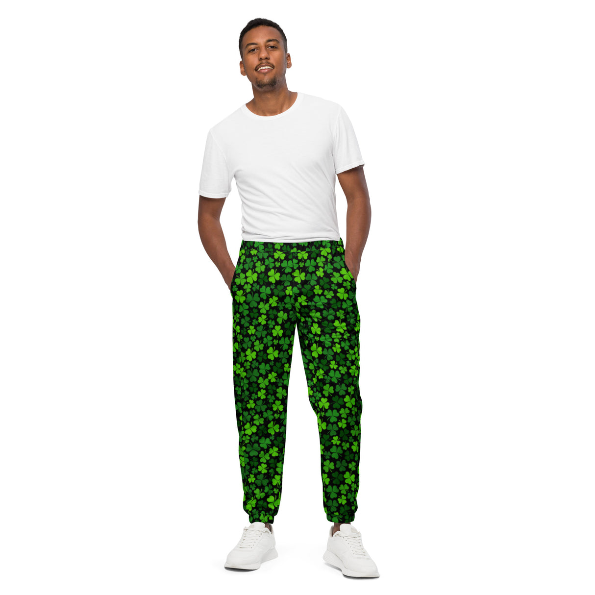 Pantalones deportivos unisex para el día de San Patricio de Rad Palm