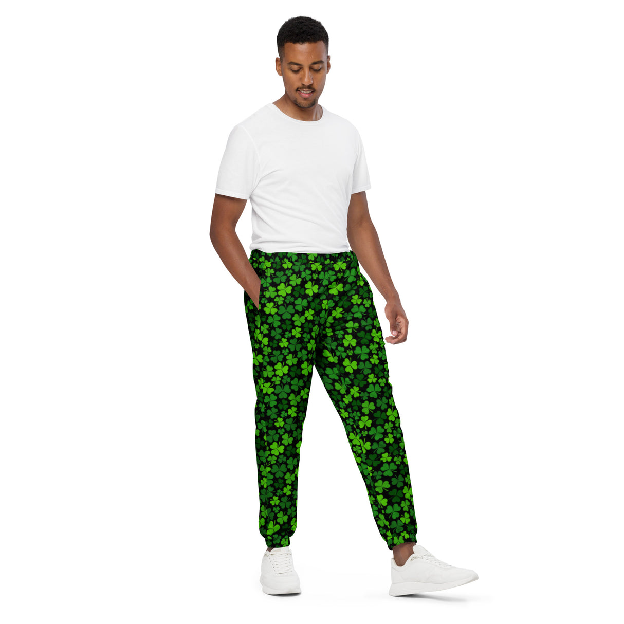 Pantalones deportivos unisex para el día de San Patricio de Rad Palm