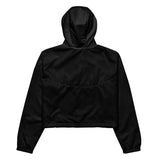 Rad Palm Black Women’s Cropped Windbreaker