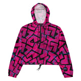 Rad Palm 2023 Pink Women’s Cropped Windbreaker