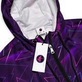 Rad Palm Skate Night Women’s Cropped Windbreaker