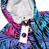 Rad Palm Jungle Madness Women’s Cropped Windbreaker