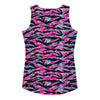 Load image into Gallery viewer, Rad Palm Neon Tiger Stripe Tank Top