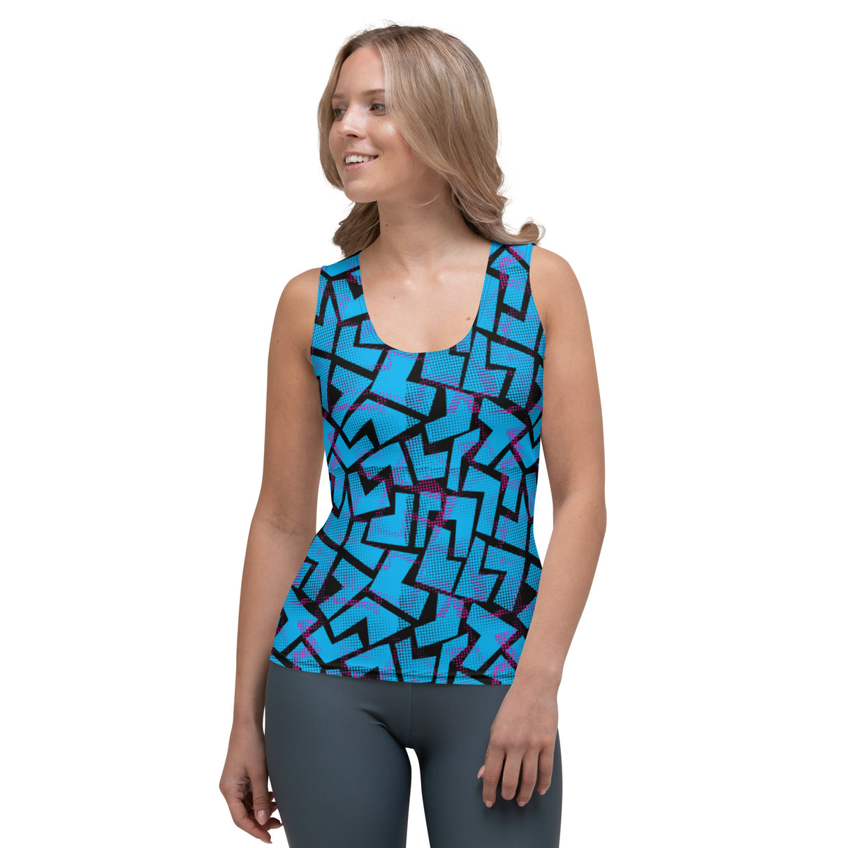 Rad Palm 2023 Blue Woman's Tank Top