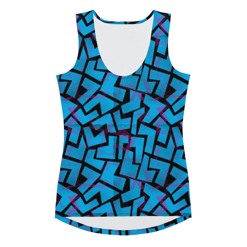 Rad Palm 2023 Blue Woman's Tank Top