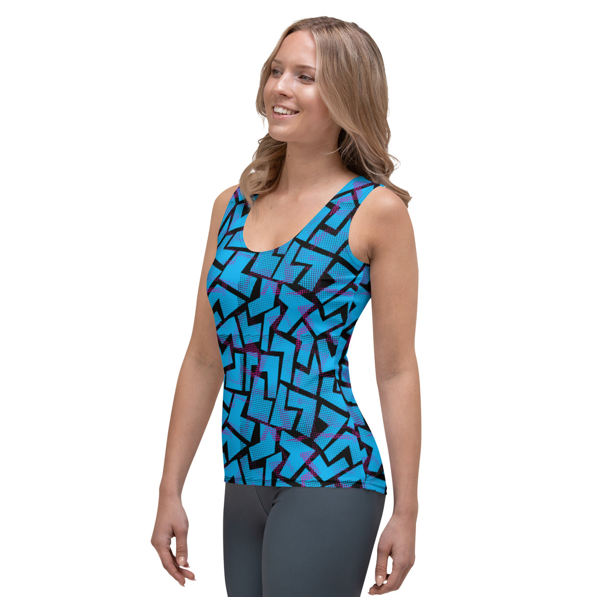 Rad Palm 2023 Blue Woman's Tank Top