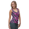 Load image into Gallery viewer, Rad Palm Neon Tiger Stripe Tank Top