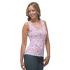 Load image into Gallery viewer, Rad Palm Party Like A Flockstar Pink Tank Top