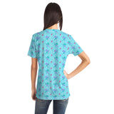 Camiseta con olas tropicales de Rad Palm