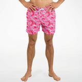 Bañador para hombre en color rosa tropical de Rad Palm