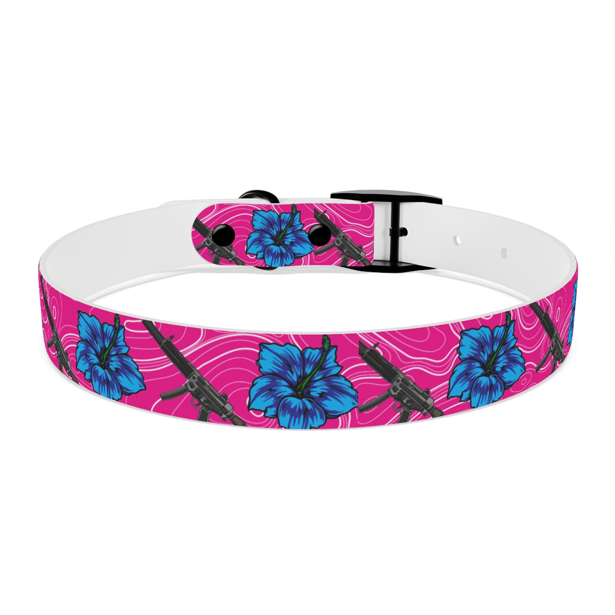 Collar para perros con hibisco de alta capacidad Rad Palm 