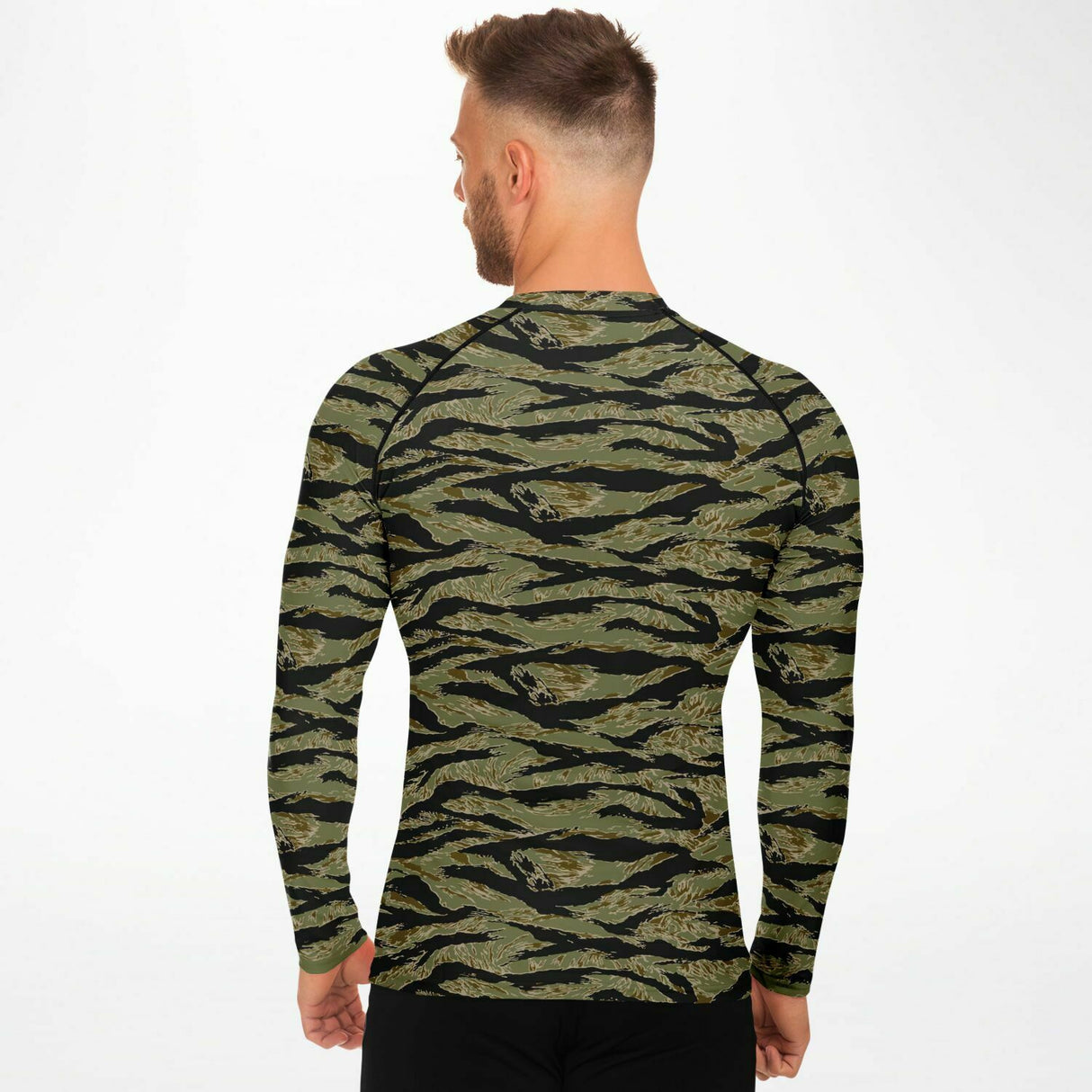 Rad Palm Tiger Stripe Men's Rashguard