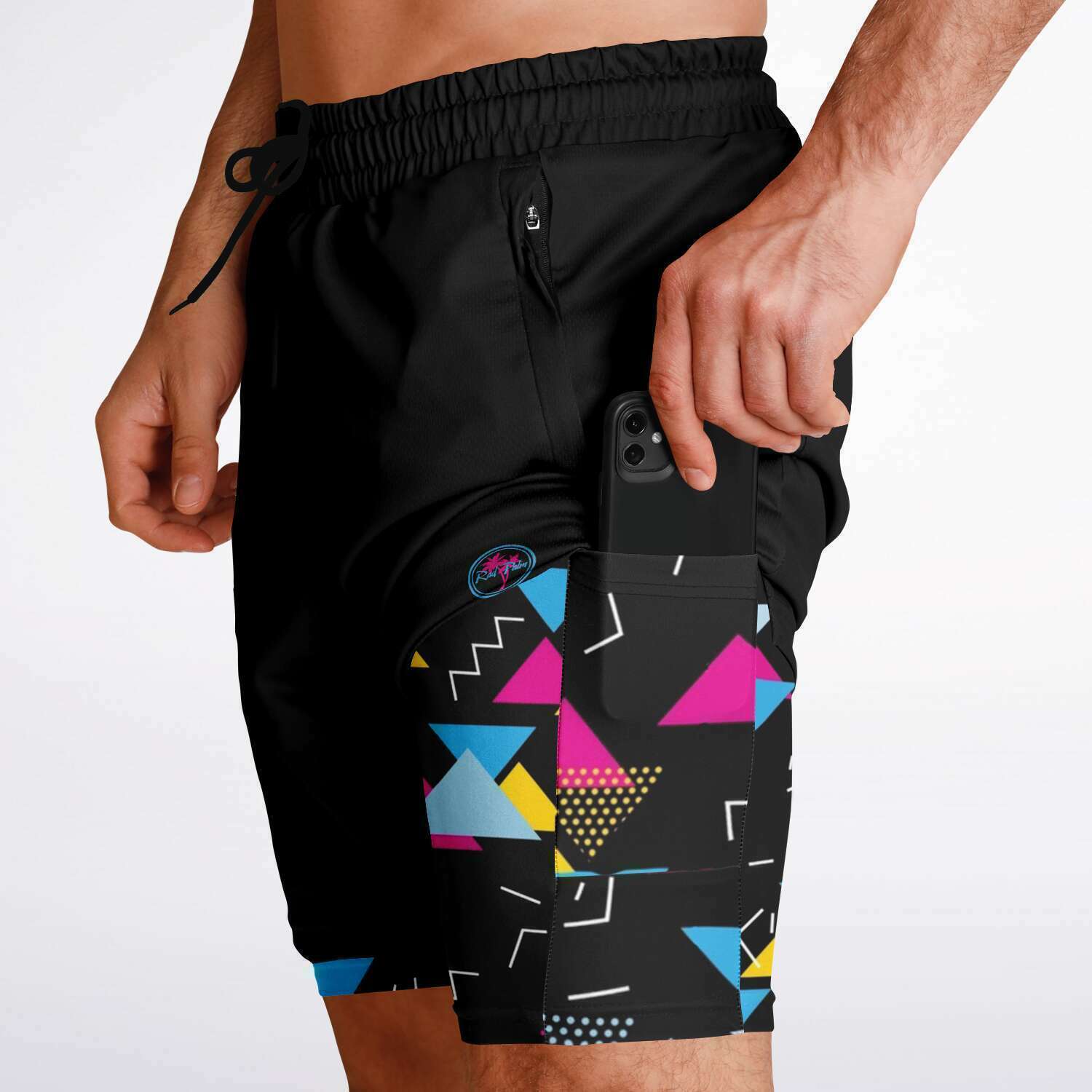 Rad Palm Saved By The Bell Men's 2-in-1 Shorts
