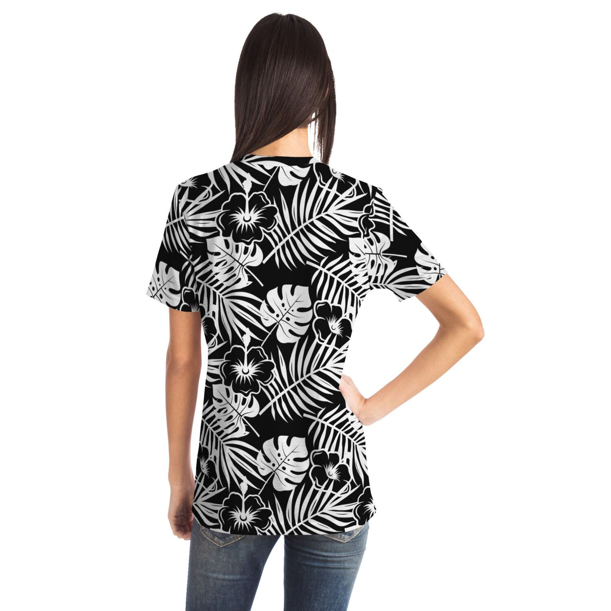 Camiseta Rad Palm BLK WHT 