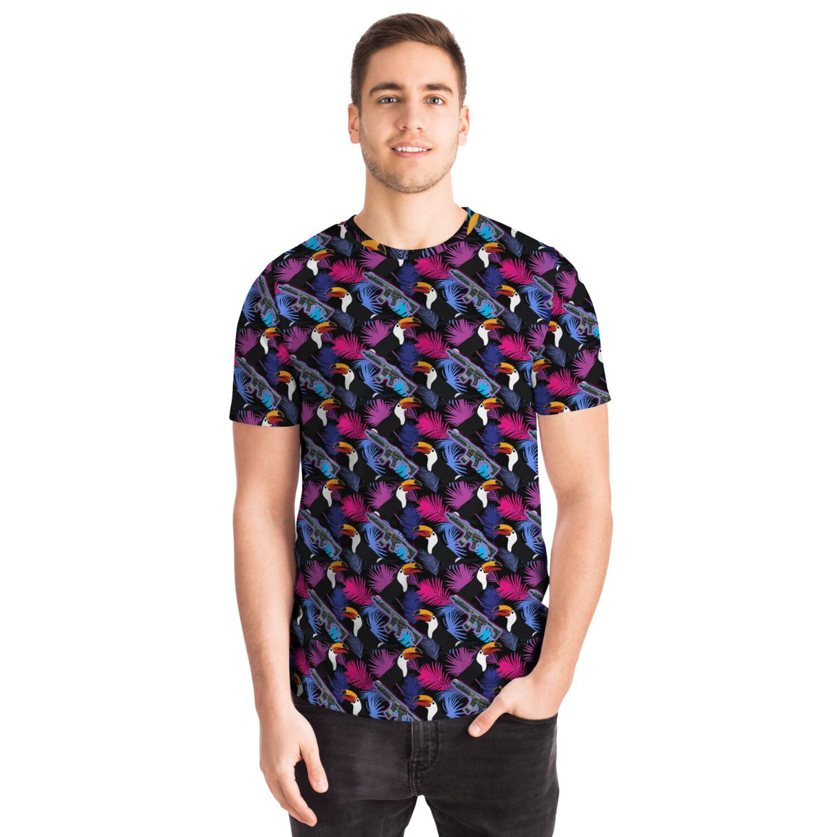 Camiseta Rad Palm Toucan Attack