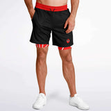 Pantalones cortos 2 en 1 para hombre Rad Palm 1984 