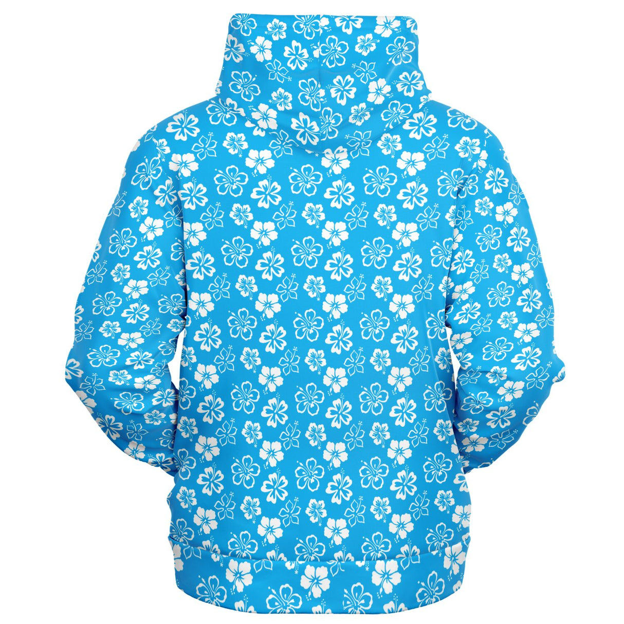 Sudadera con capucha y cremallera Aloha azul Rad Palm