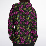 Rad Palm Pineapple Head Zip Up Hoodie