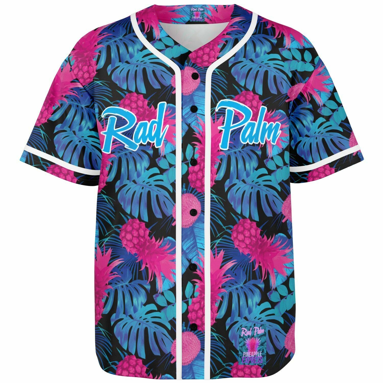 Rad Palm Pineapple Express Baseball Jersey