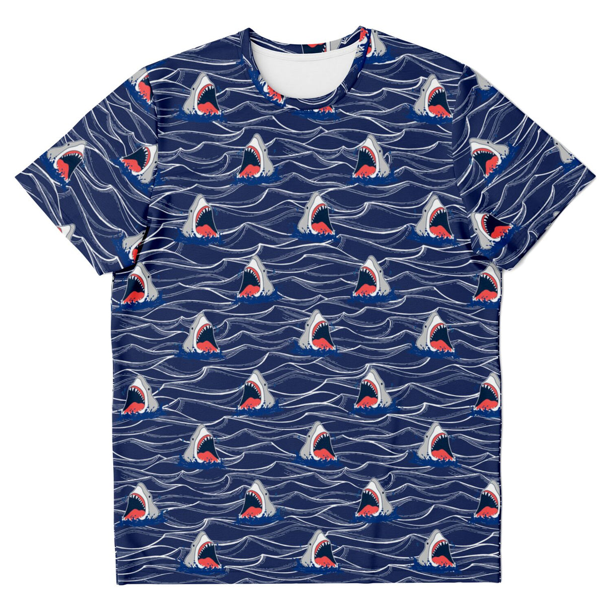 Camiseta unisex Rad Palm Shark Bait para aguas oscuras 