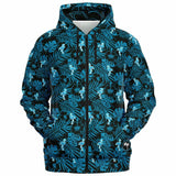 Sudadera con capucha y cremallera Rad Palm Party Like A Flock Star 