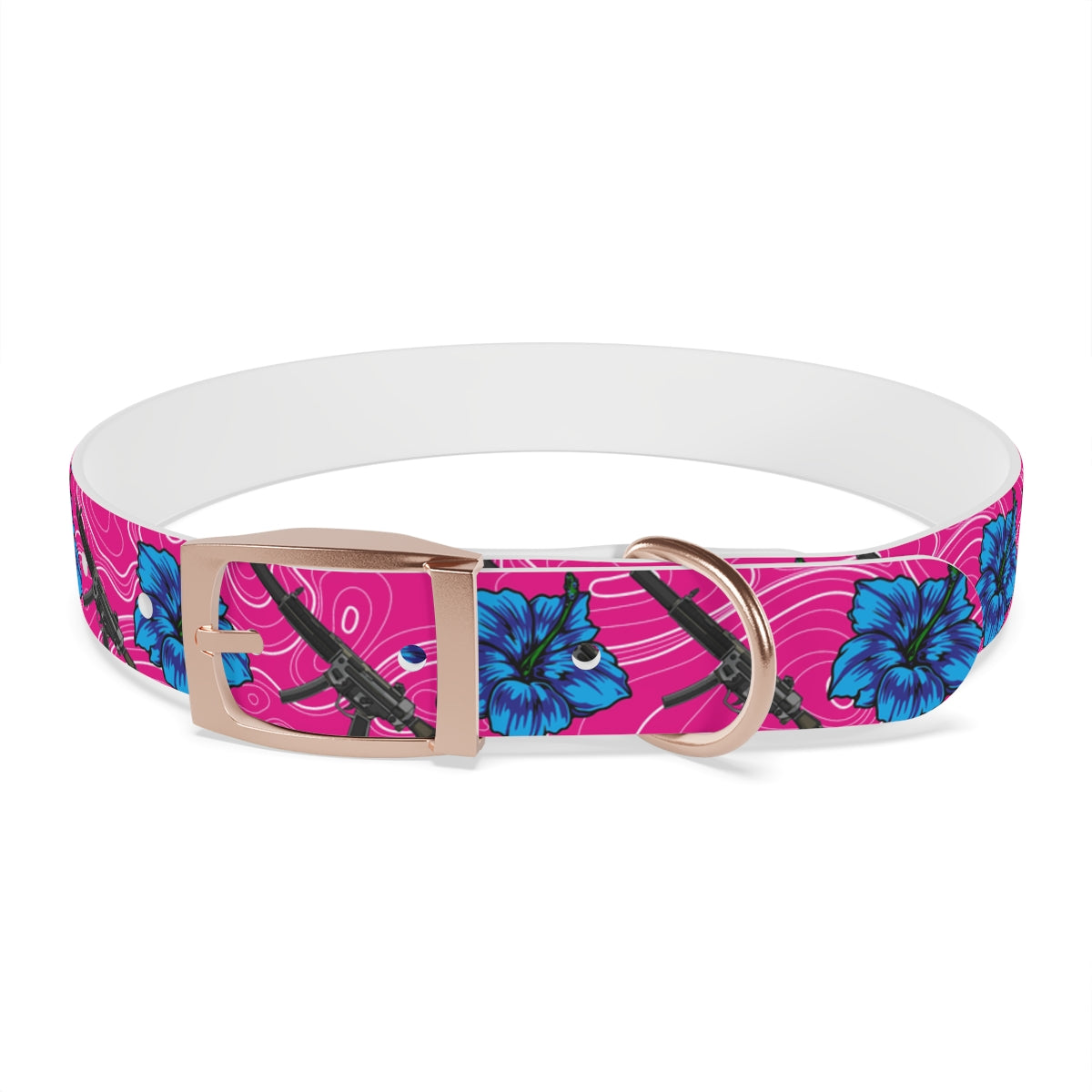 Collar para perros con hibisco de alta capacidad Rad Palm 