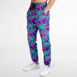 Rad Palm Graffiti Unisex Fashion Cargo Sweatpants