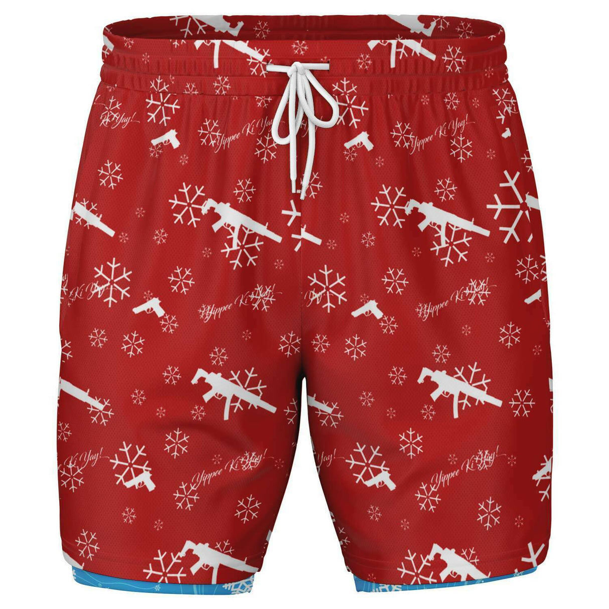 Pantalones cortos 2 en 1 para hombre Yippee Ki Yay de Rad Palm 
