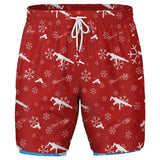 Pantalones cortos 2 en 1 para hombre Yippee Ki Yay de Rad Palm 
