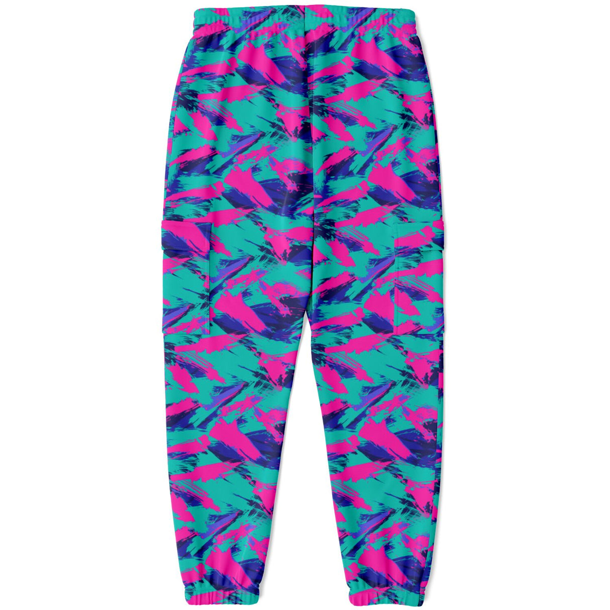 Rad Palm Graffiti Unisex Fashion Cargo Sweatpants